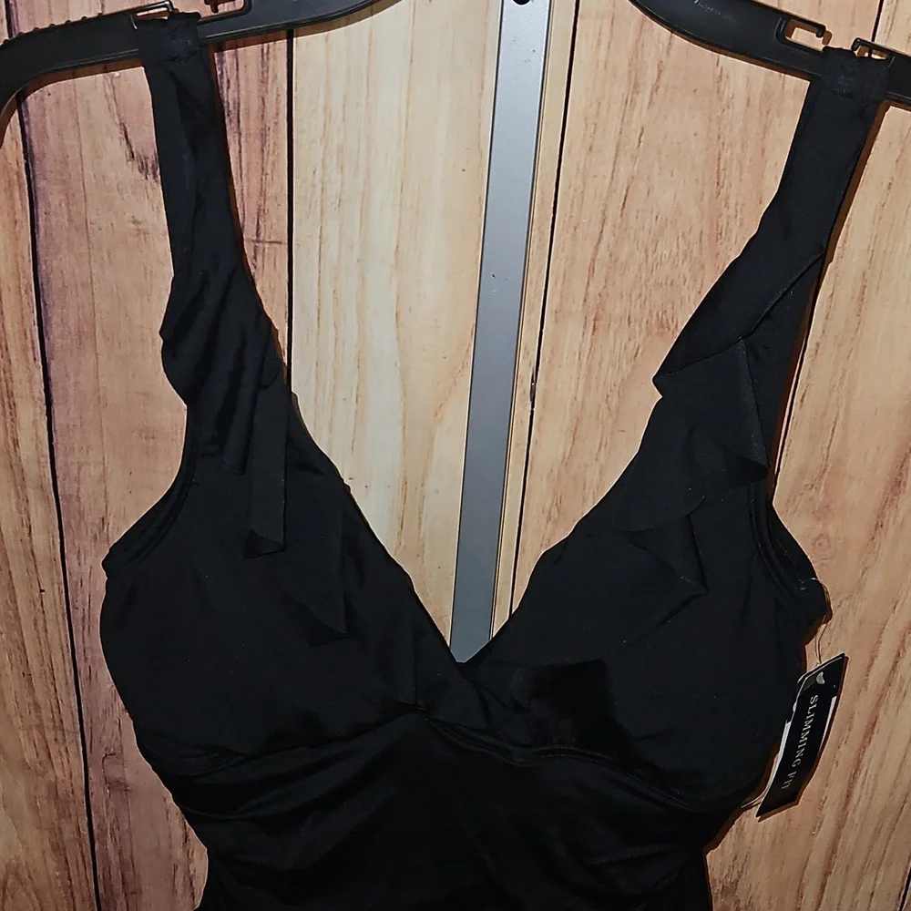 Chaps Swimsuit.  NWT - Picture 4 of 6
